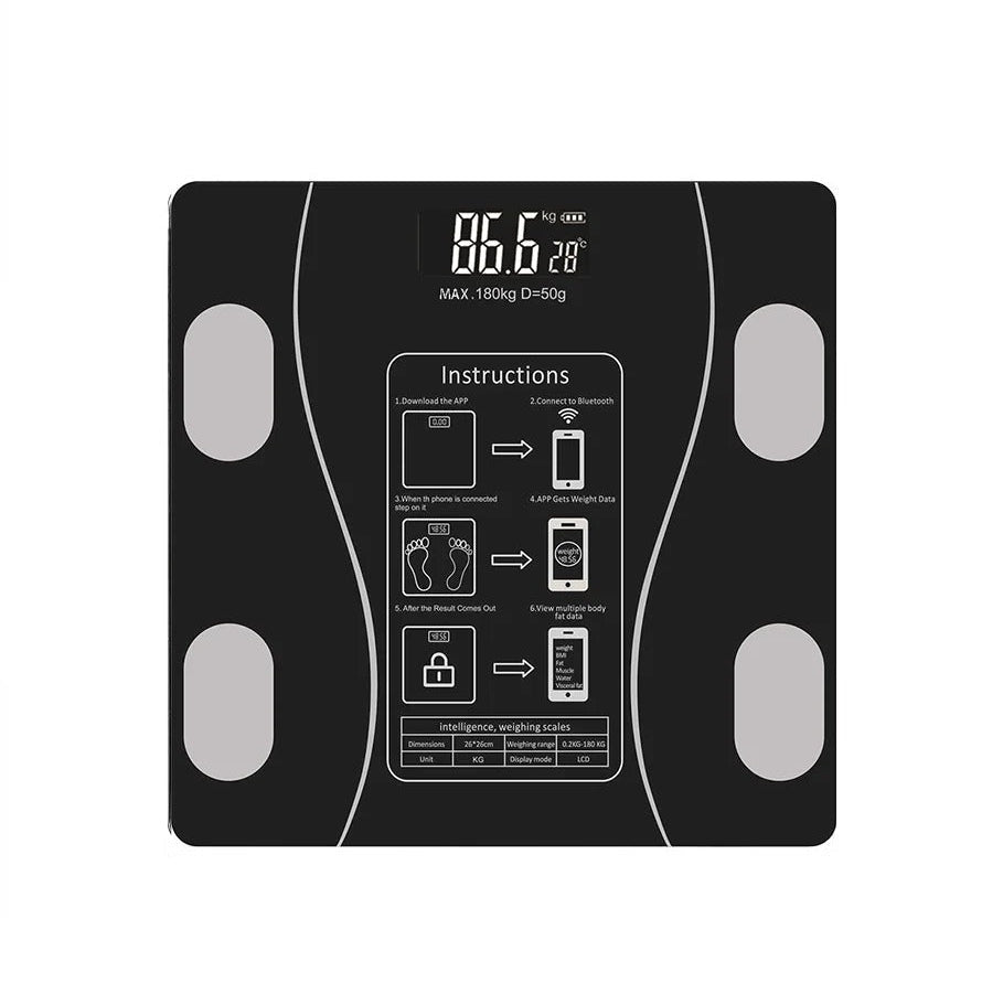 Bluetooth Body Fat Scale And Weight Scale Accurately Capture Subtle Changes And Detect Multiple Types Of Health Data