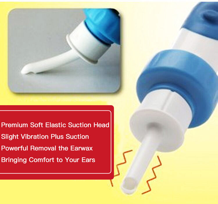 Portable Automatic Ear Cleaner for Adults and Children Soft-head Electric Earpick Ear Cleaning Ear Spoon Remover Earwax Kit