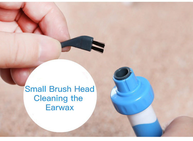 Portable Automatic Ear Cleaner for Adults and Children Soft-head Electric Earpick Ear Cleaning Ear Spoon Remover Earwax Kit