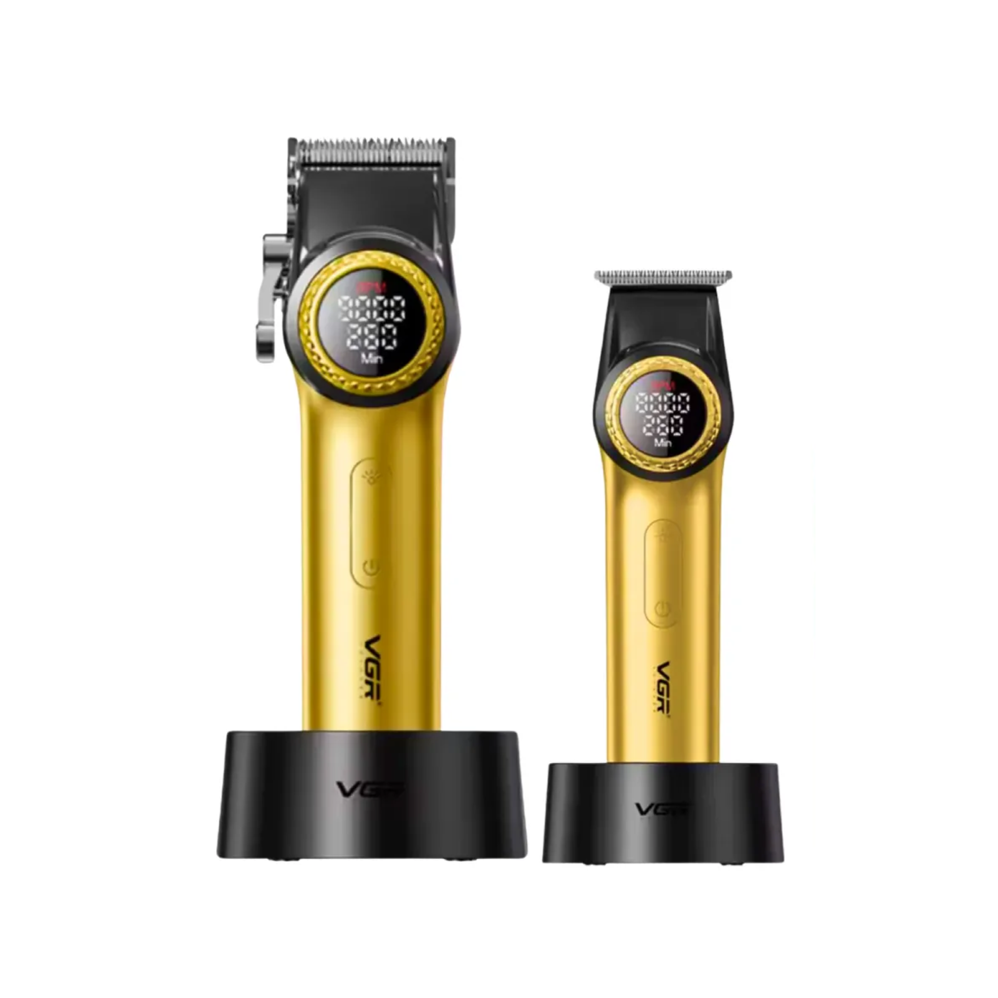 VGR 001 & 977 Professional DLC Blade Clipper Set