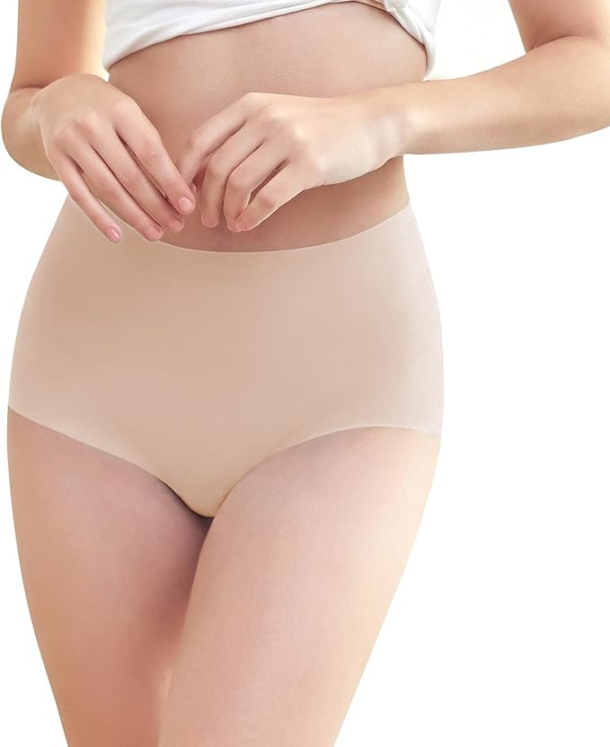 Multicolor Seamless No Show High Waist Knickers 5-Pack