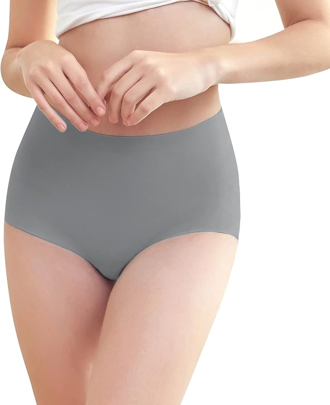 Multicolor Seamless No Show High Waist Knickers 5-Pack