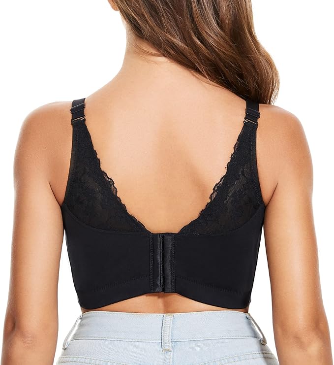 Lace Underwired Push-Up Bra for Fuller Figures