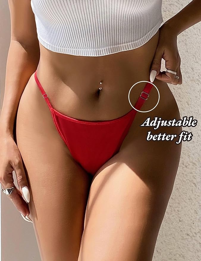 Strass Diamond G-String Low Waist Bikini Panties
