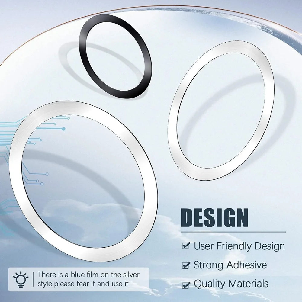 5/10 Pcs Magnetic Ring Wall Holder For iPhone Magnet Wall Mobile Phone Holder Magnetic Car Phone Stand Powerful Magnet Car Mount