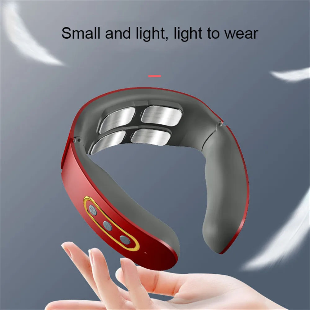 Massageador de Pescoço Smart TENS Therapy – Alívio Instantâneo e Relaxamento Muscular Profundo