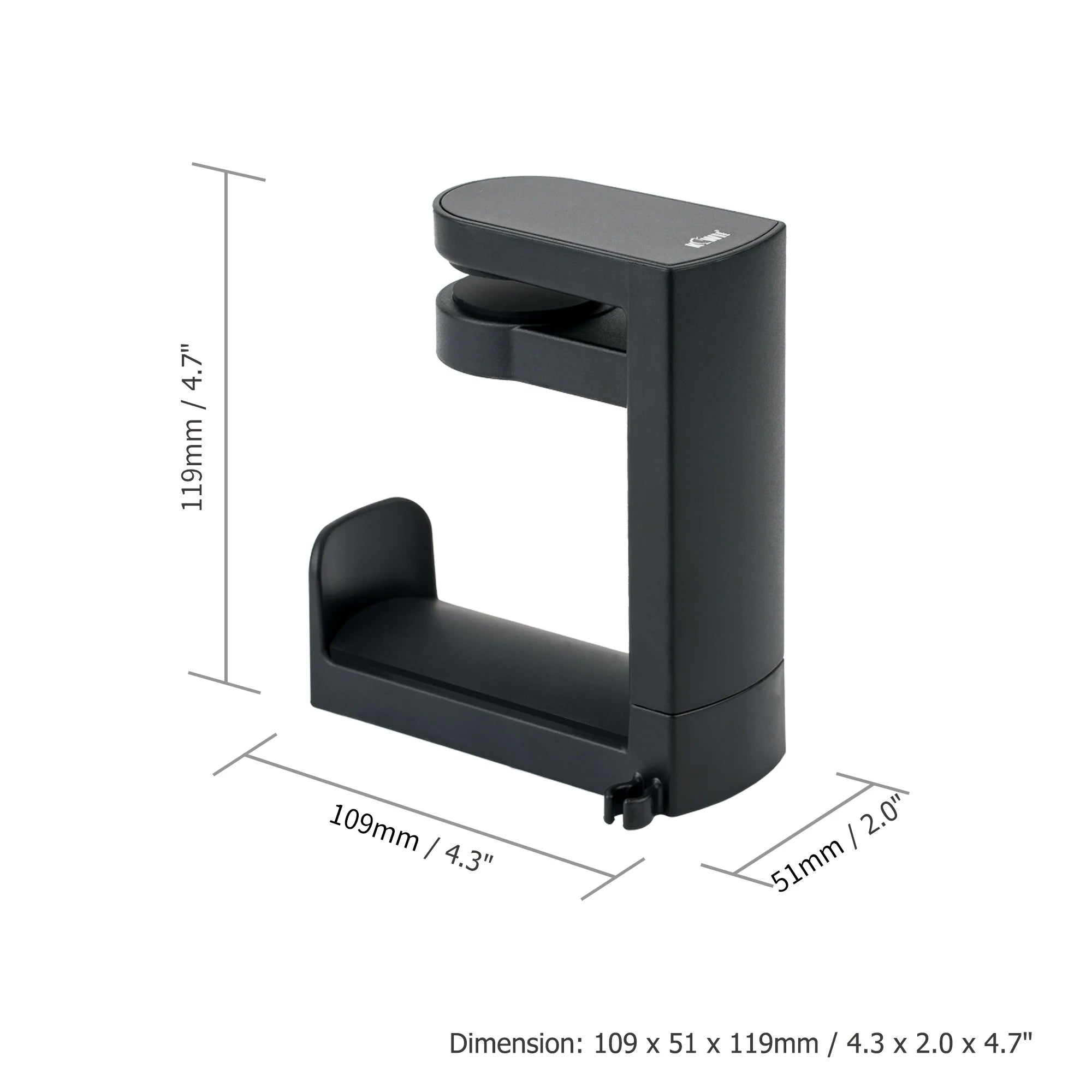 Headphone Bracket Swivel Mounted PC Gaming Headset Stand Holder Under Desk Hanger Hook Earphones Display Stand With USB Ports