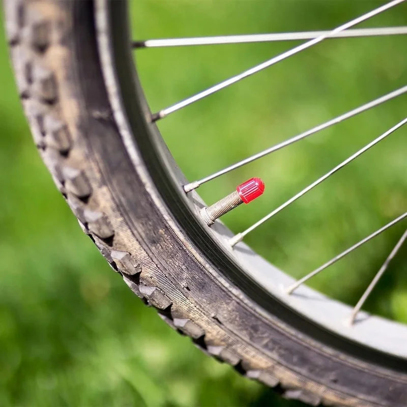 10/25/50/100Pcs Tire Valve Caps, Plastic Car Tire Stem Dust Covers Universal Valve Caps for Cars, Bicycle, Trucks, Motorcycles