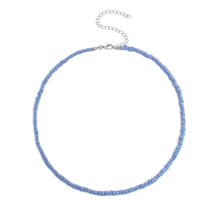 Bohemia Acrylic Bead Choker Vintage Fashion Necklace