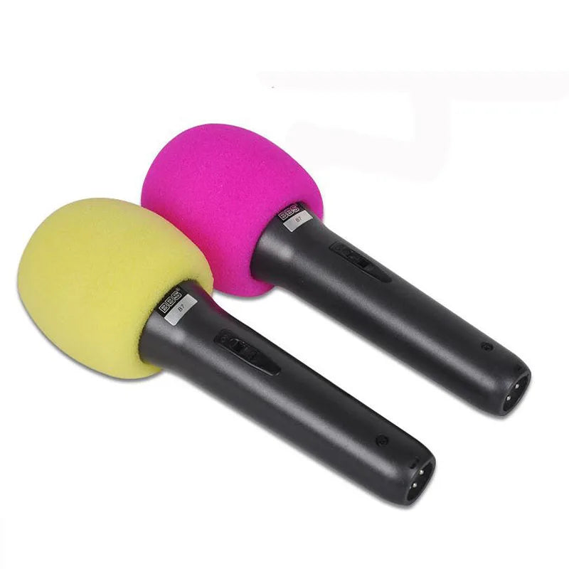 Microphone Foam Thicken Mic Cover Sponge Professional Studio WindScreen Protective Grill Shield Soft Microphone Cap