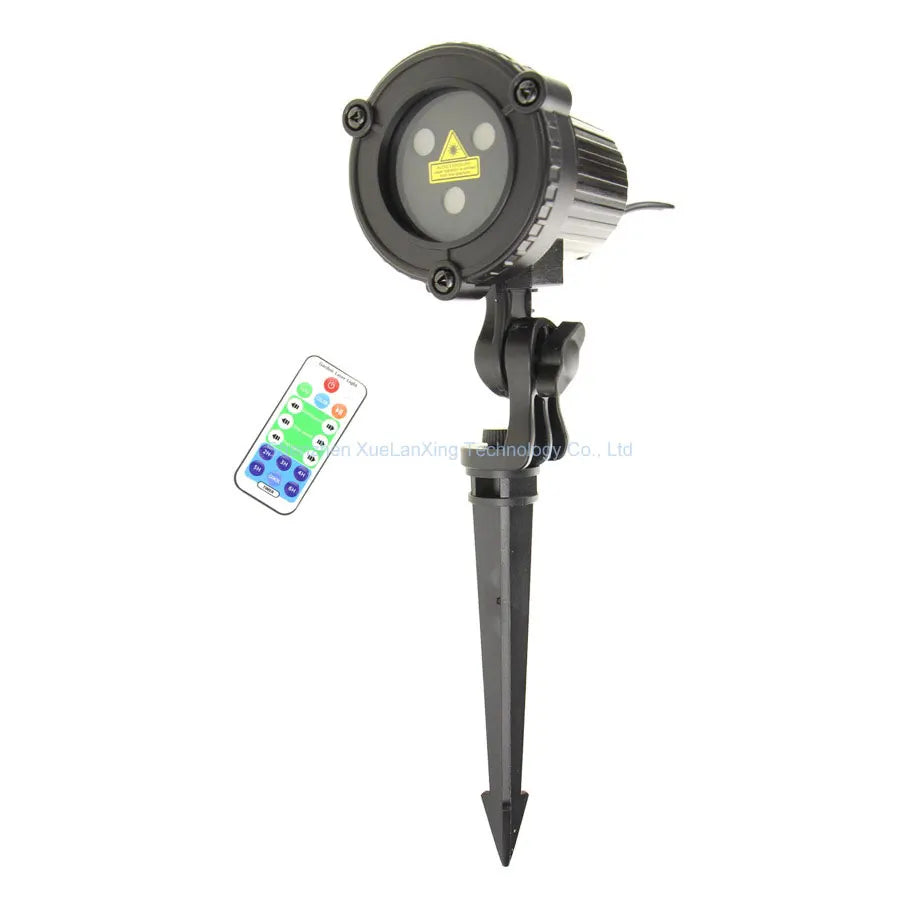 ESHINY RG/RGB Laser Garden Light Moving Starry Stars Projector Outdoor IP65 Remote Wall Tree House Night Landscape Lamp Z1N6