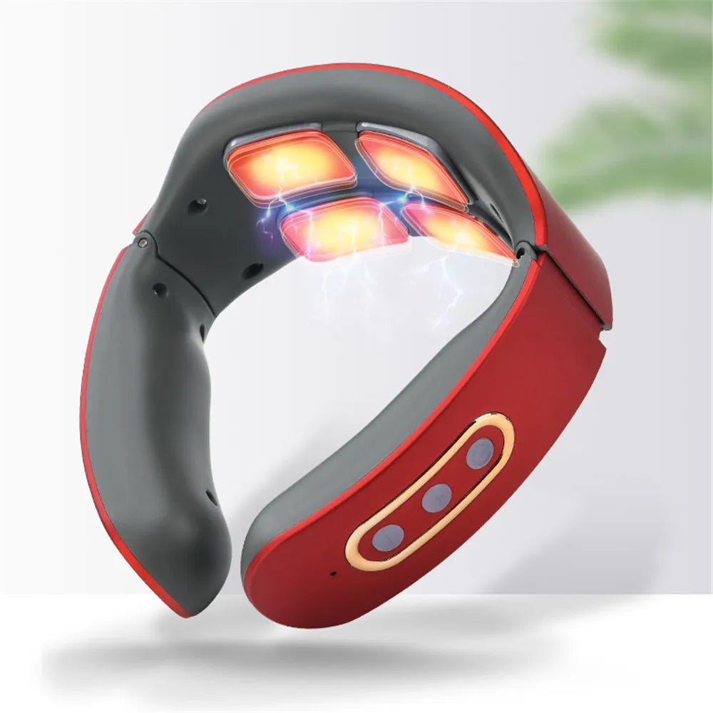 Massageador de Pescoço Smart TENS Therapy – Alívio Instantâneo e Relaxamento Muscular Profundo