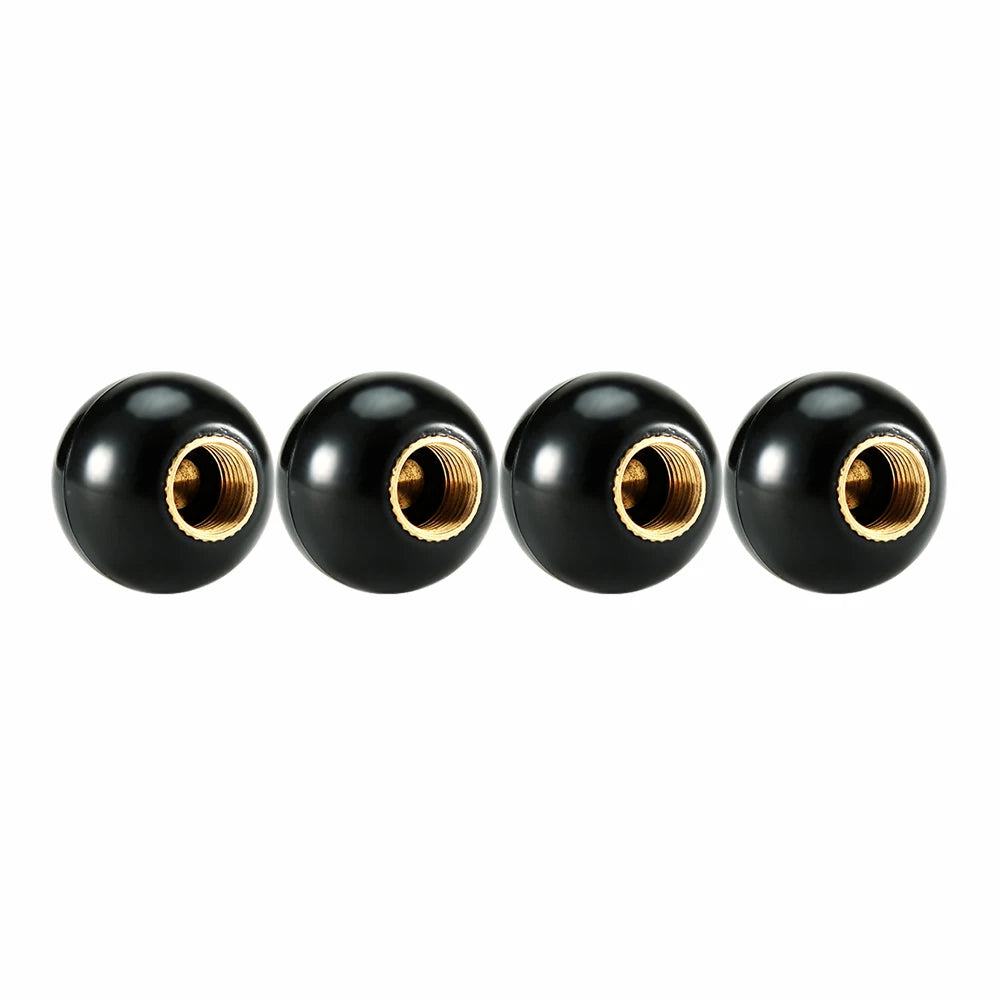 4Pcs New Universal Car Tire Valve Cap Wheel Dust Cover For Car Truck SUV Motorcycle Bike Car Styling Valve Stem Caps Accessories