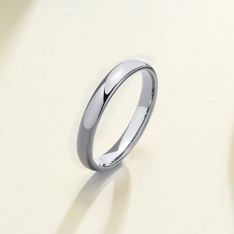 Vnox Anti Scratch Tungsten Wedding Rings for Women Men Simple Classic Wedding Bands for Couples Basic Jewelry