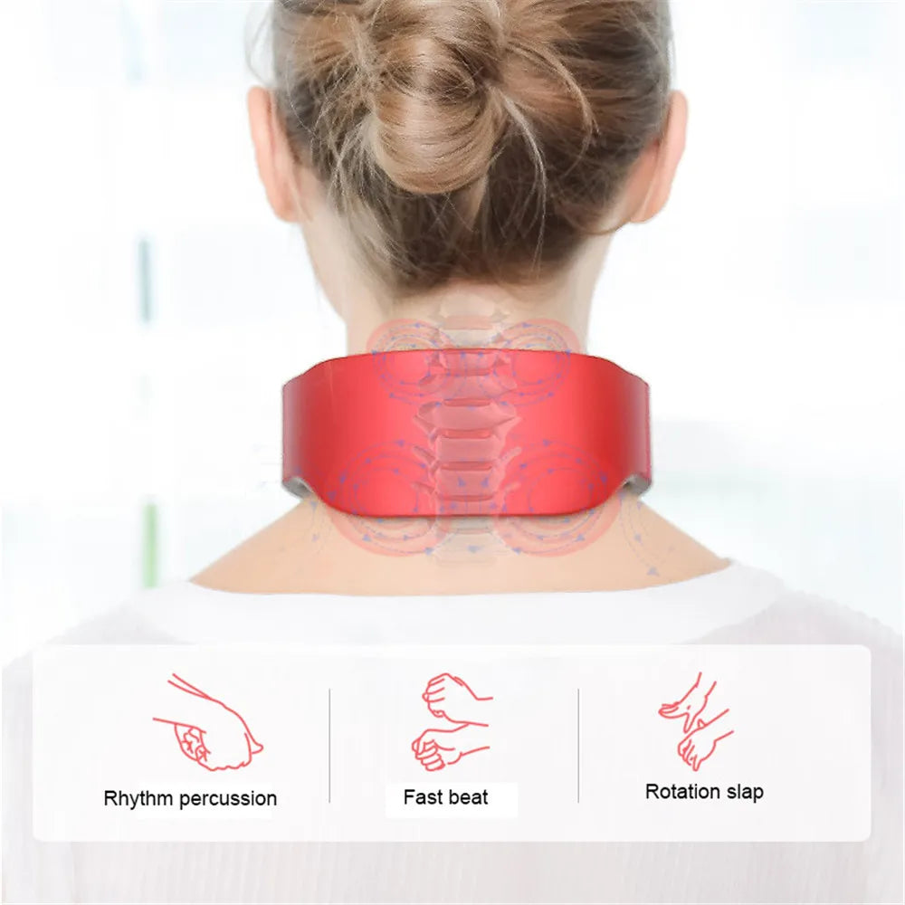 Massageador de Pescoço Smart TENS Therapy – Alívio Instantâneo e Relaxamento Muscular Profundo