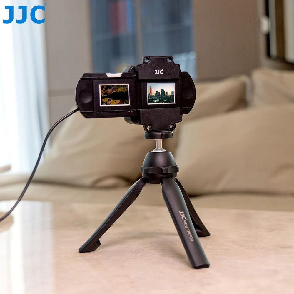 JJC 35mm Negative Film Scanning Copying LED Light Set with 10 levels Adjustable for Old Photos Negatives Converter to Digital