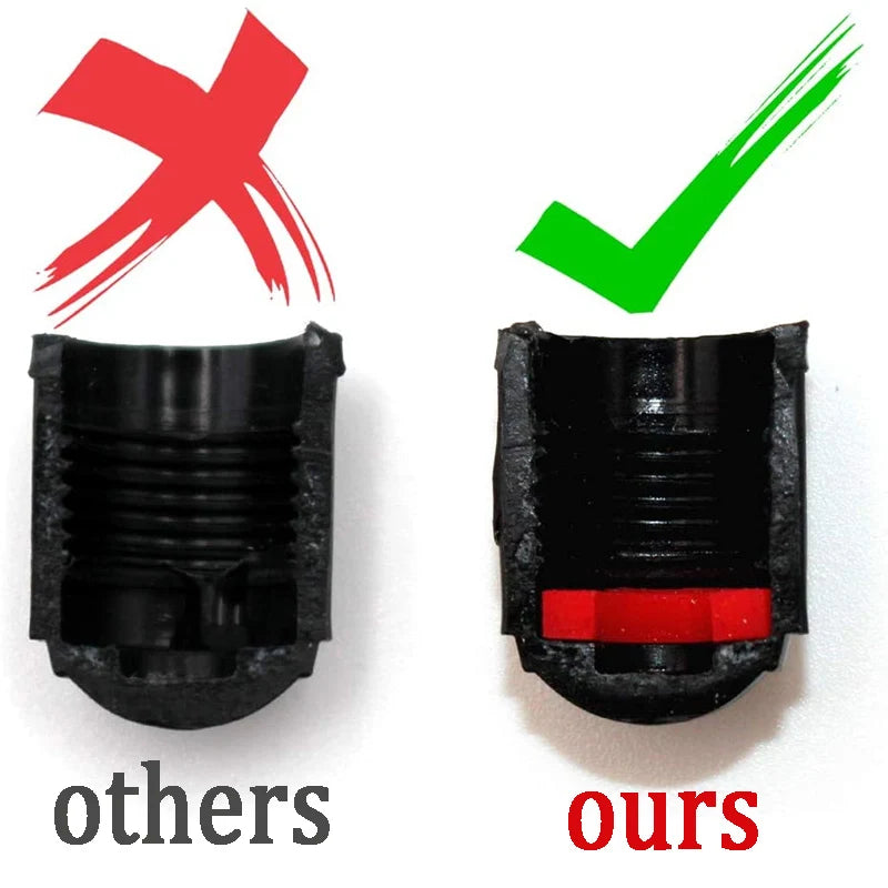 10/25/50/100Pcs Tire Valve Caps, Plastic Car Tire Stem Dust Covers Universal Valve Caps for Cars, Bicycle, Trucks, Motorcycles