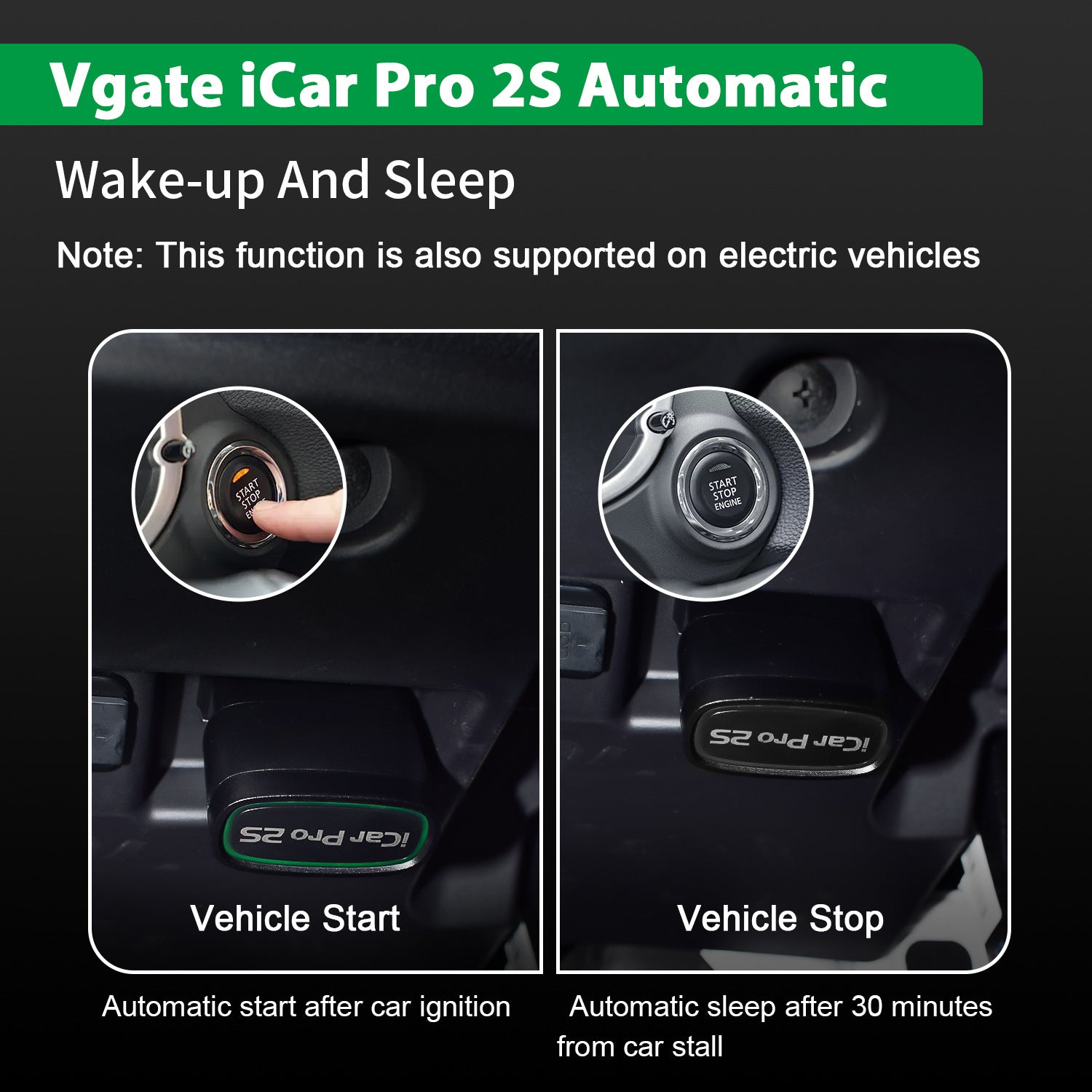 New Vgate iCar Pro 2S ELM327 Bluetooth 5.2 for Android/IOS/PC OBD2 Car Diagnostic Tool elm 327 Upgraded OBD 2 V2.3 Auto Scanner