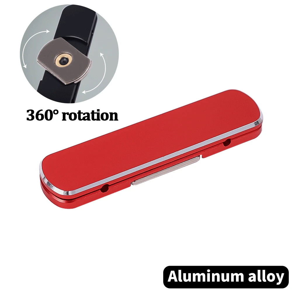 Universal Mini Phone Stand Adjustable Back Sticker Self-Adhesive Folding Invisible Desktop Stand for Xiaomi IPhone Huawei