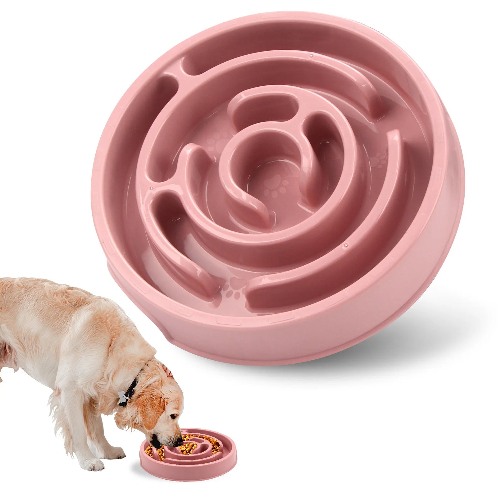 Universal Non-Slip Slow Feeder Pet Bowl