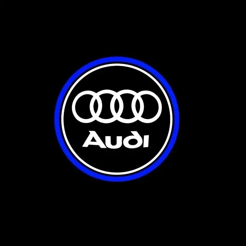 Luz de Boas-Vindas LED para Porta de Carro HD Projetor para Audi A3 A4 B8 8P 8V A6 C7 A5 Q5 B7 B6 B9 SLINE QUTTRO RS SQ5 Q3 Q7 S3 S4 S5 Q5