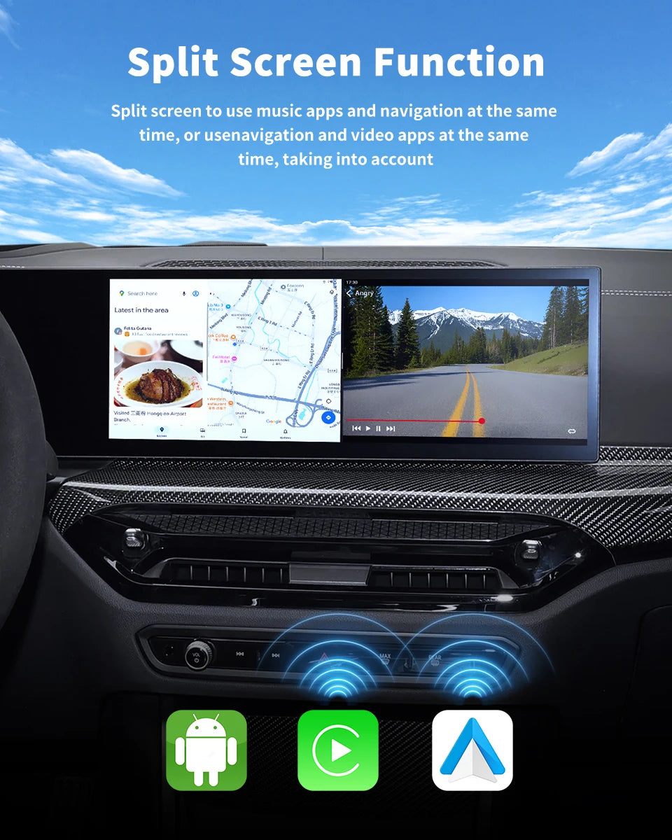 iHeylinkit BW550M Smart Ai Box Android13.0 QCM6125 Wireless CarPlay Adapter Android Auto Support Google Play Video Game Software