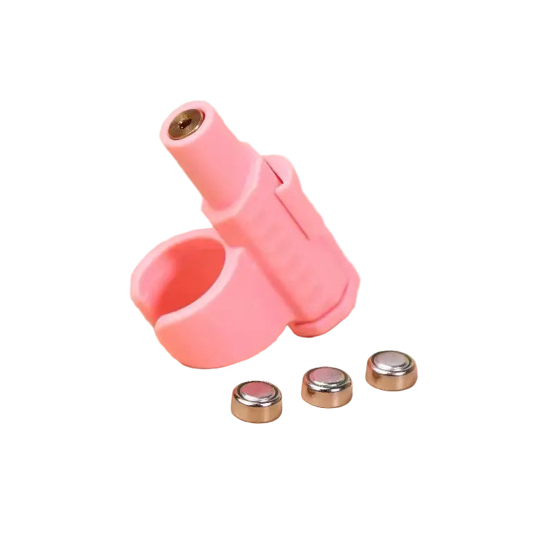 Portable Finger-Sleeve Mini Laser Cat Toy for Interactive Play