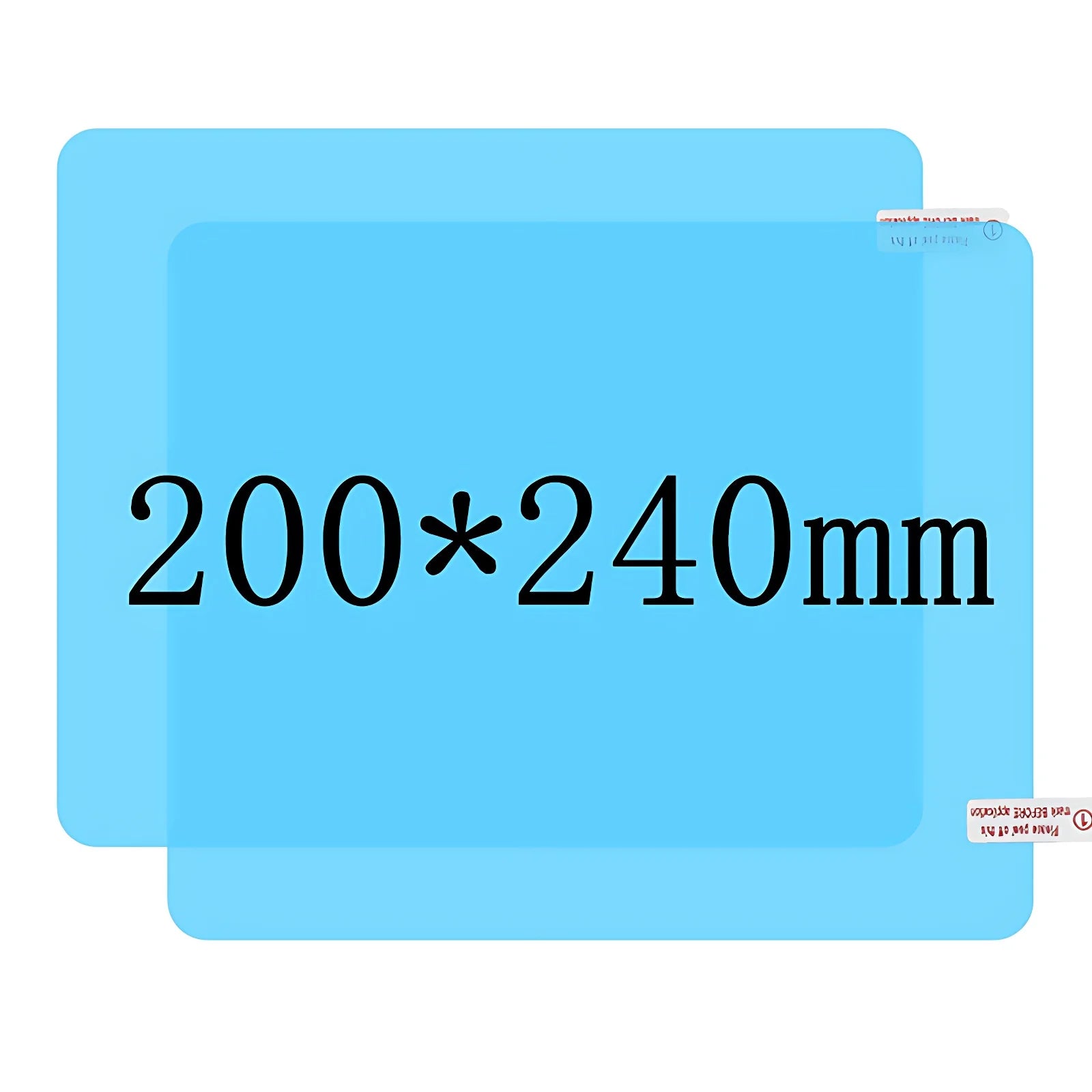 Car Rearview Mirror Anti Fog Film Universal Waterproof Film Window Glass Anti-Fog Anti-reflective Sticker Clear Auto Accessores
