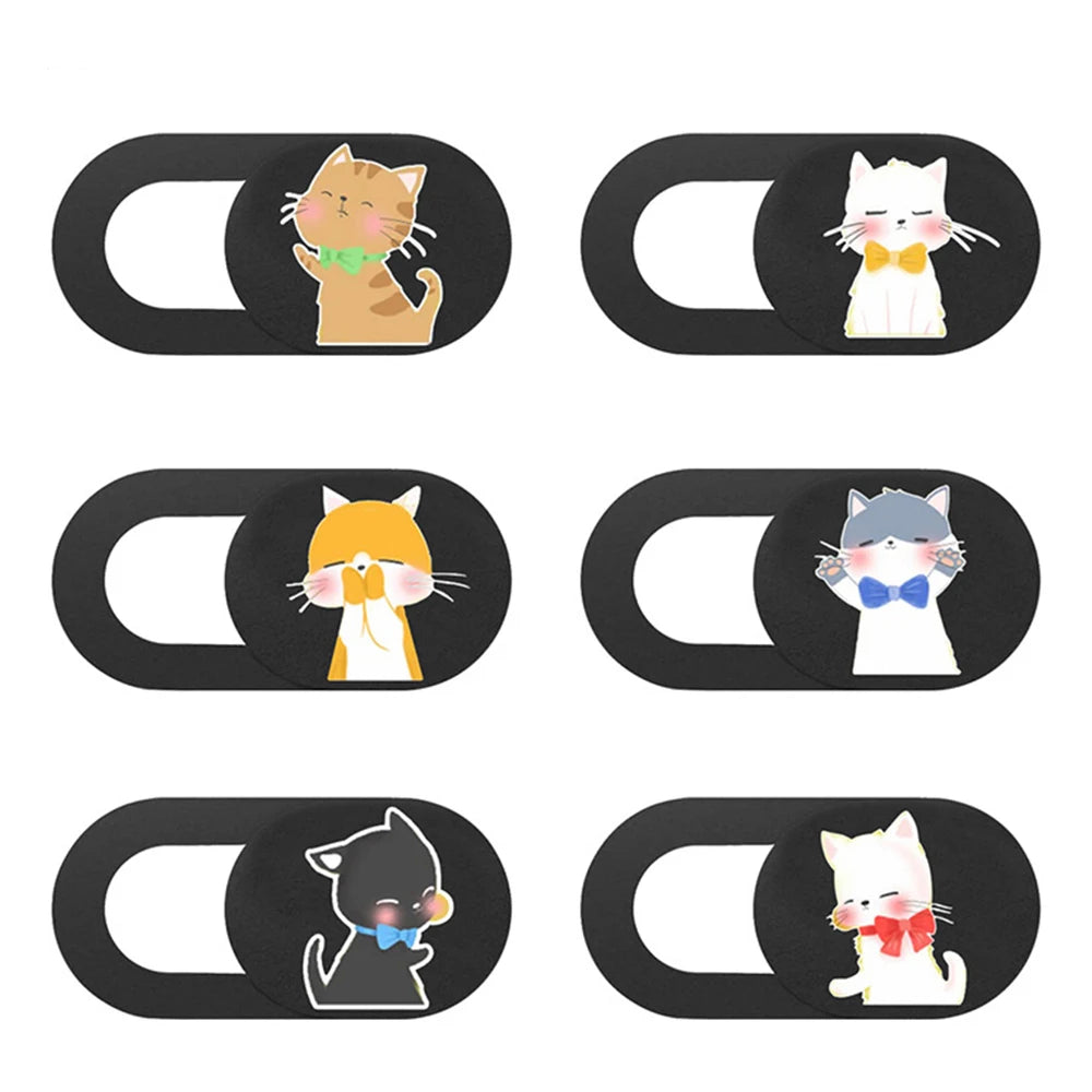 3/6Pcs Webcam Cover Slide, Ultra Thin Phone Camera Cover, Camera Cover Blocker for Macbook, iMac, Laptop, Desktop, Pc, iPad