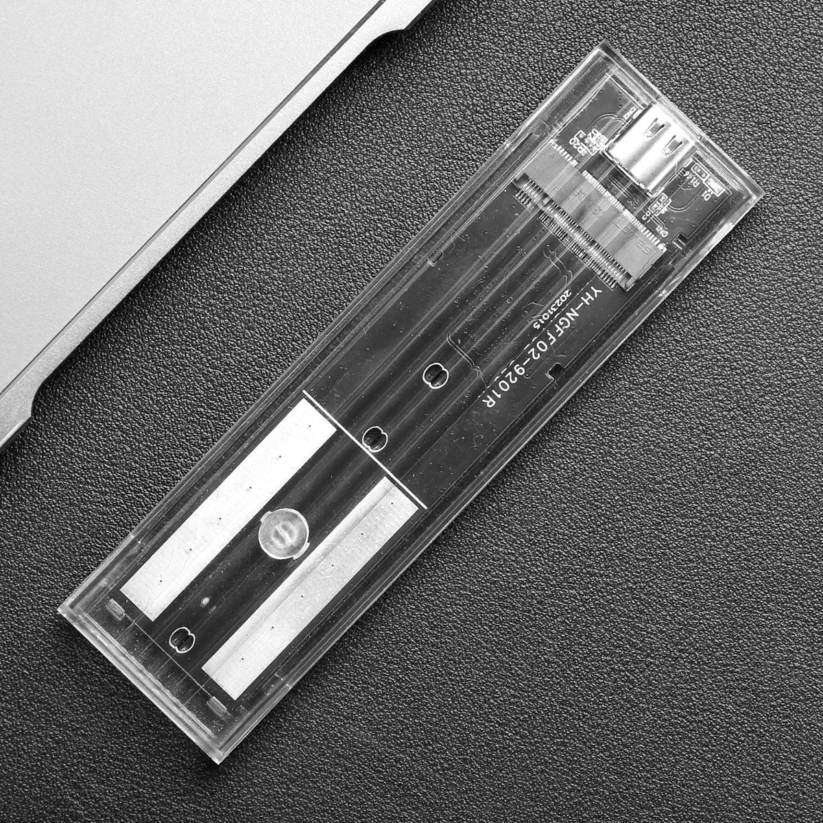 M.2 SSD Case NGFF SATA Hard Disk Box Type C USB 3.1 Transparent External SSD Case For 2230 2242 2260 2280 NGFF M.2 Harddisk Case