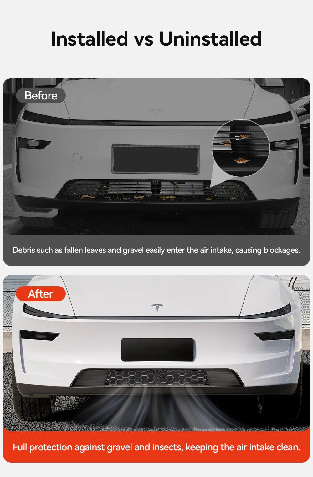 Tesla Model Y Juniper & Model 3 Highland Air Intake Filter