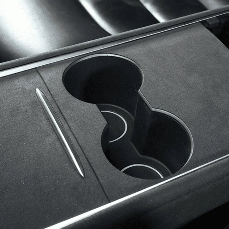 Tesla Model 3 & Model Y Premium Suede Center Console Cover