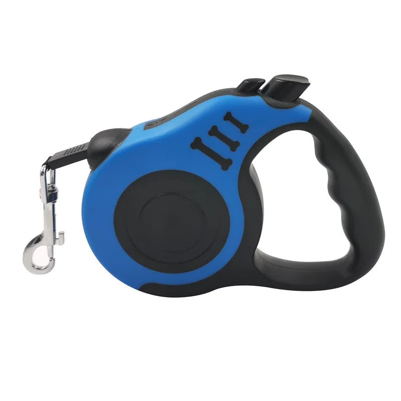 Trela Retrátil para Cão 3 Metros 5 Metros Trela para Animais de Estimação Corda de Tração Cinto Trela Automática Flexível para Cães Pequenos Médios Grandes