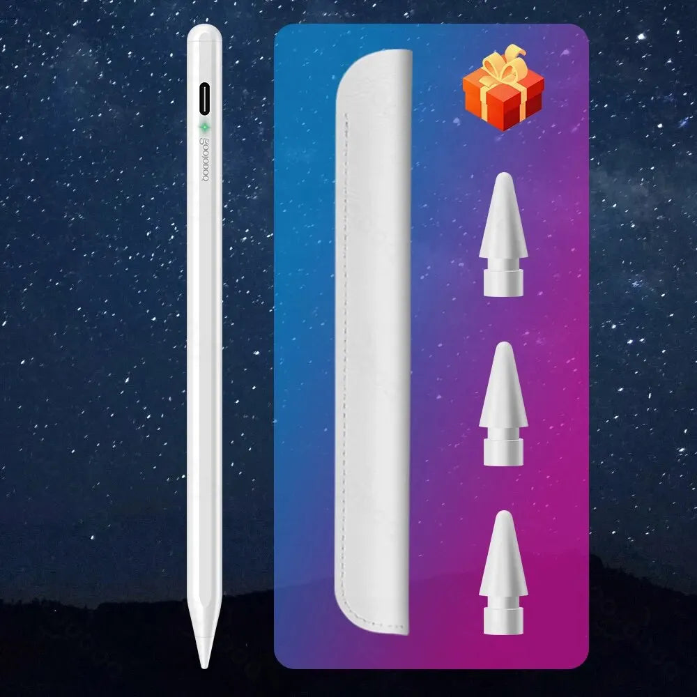 For iPad Pencil Apple Pen Stylus for Apple Pencil 2 1 for iPad Pro 2024 Air 4 5 2021 Pro 11 12.9 2018-2022 10.2 Mini 5 Touch Pen