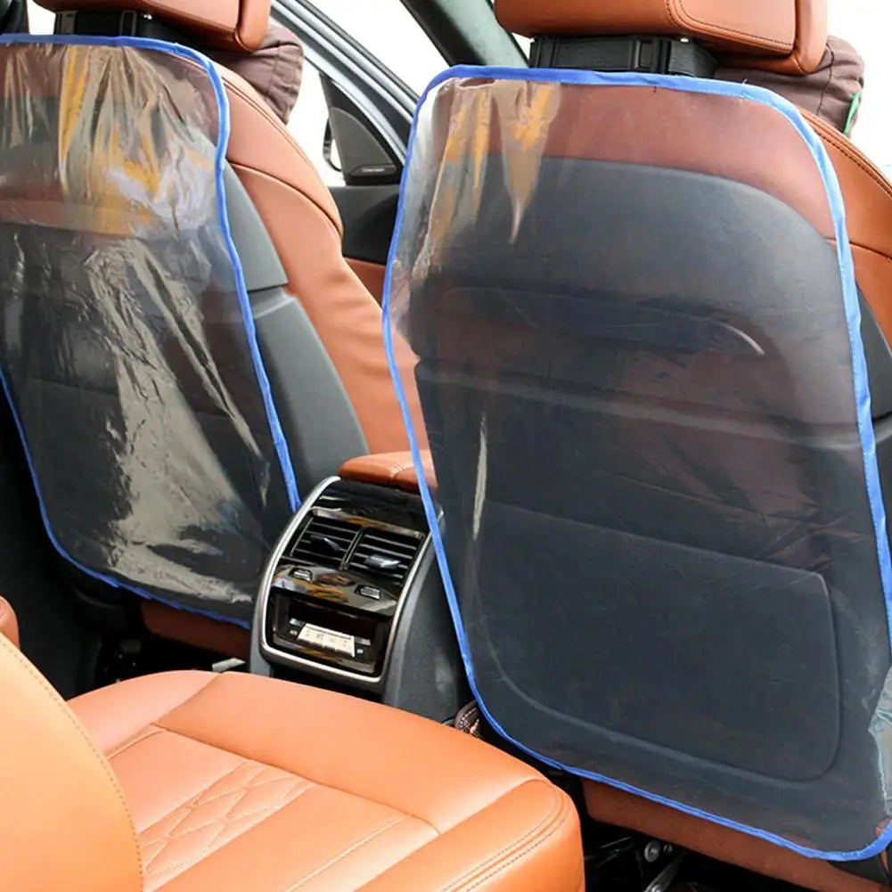 Car Seat Back Cover Protector For Kids Children Baby Kick Mat From Mud Dirt Clean Seat Covers Automobile Kicking Mat Accessories