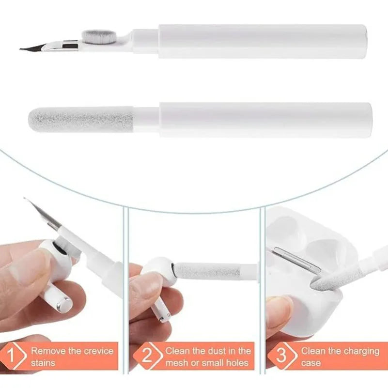 Bluetooth Earphone Cleaning Kit with Brush Brush, Phone Case, Keyboard, Earphone Multifunctional Dust Removal and Cleaning