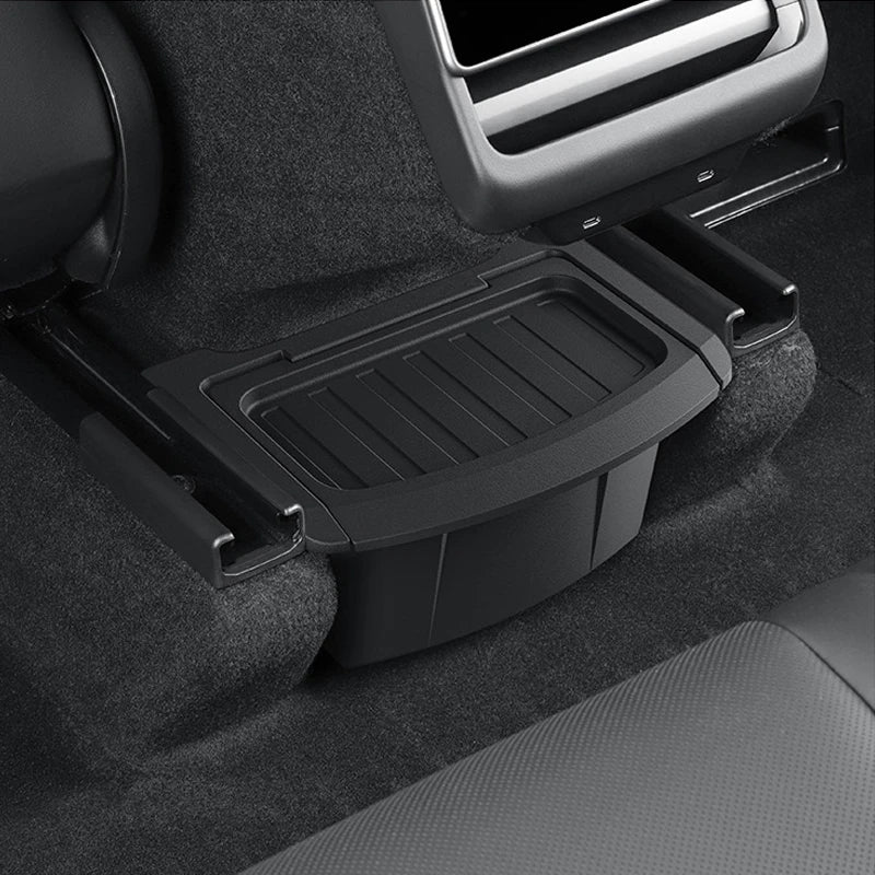 Tesla Model Y 2025-Present Rear Console TPE Organiser Tray