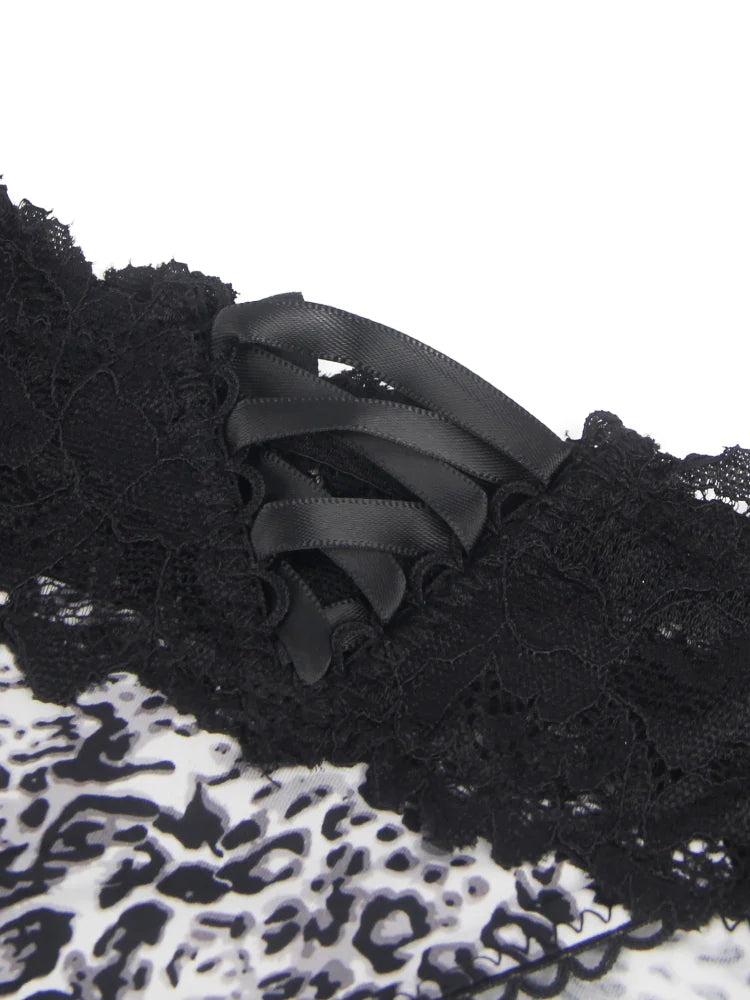 Women's Lace Brazilian Thong Low Waist Panties