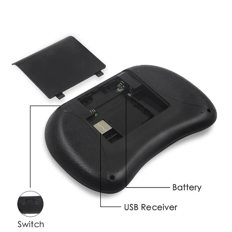 Bluetooth Wireless i8 Mini Keyboard Backlit 2.4G USB English with Touchpad Air Mouse Remote Control Touchpad For Android TV Box