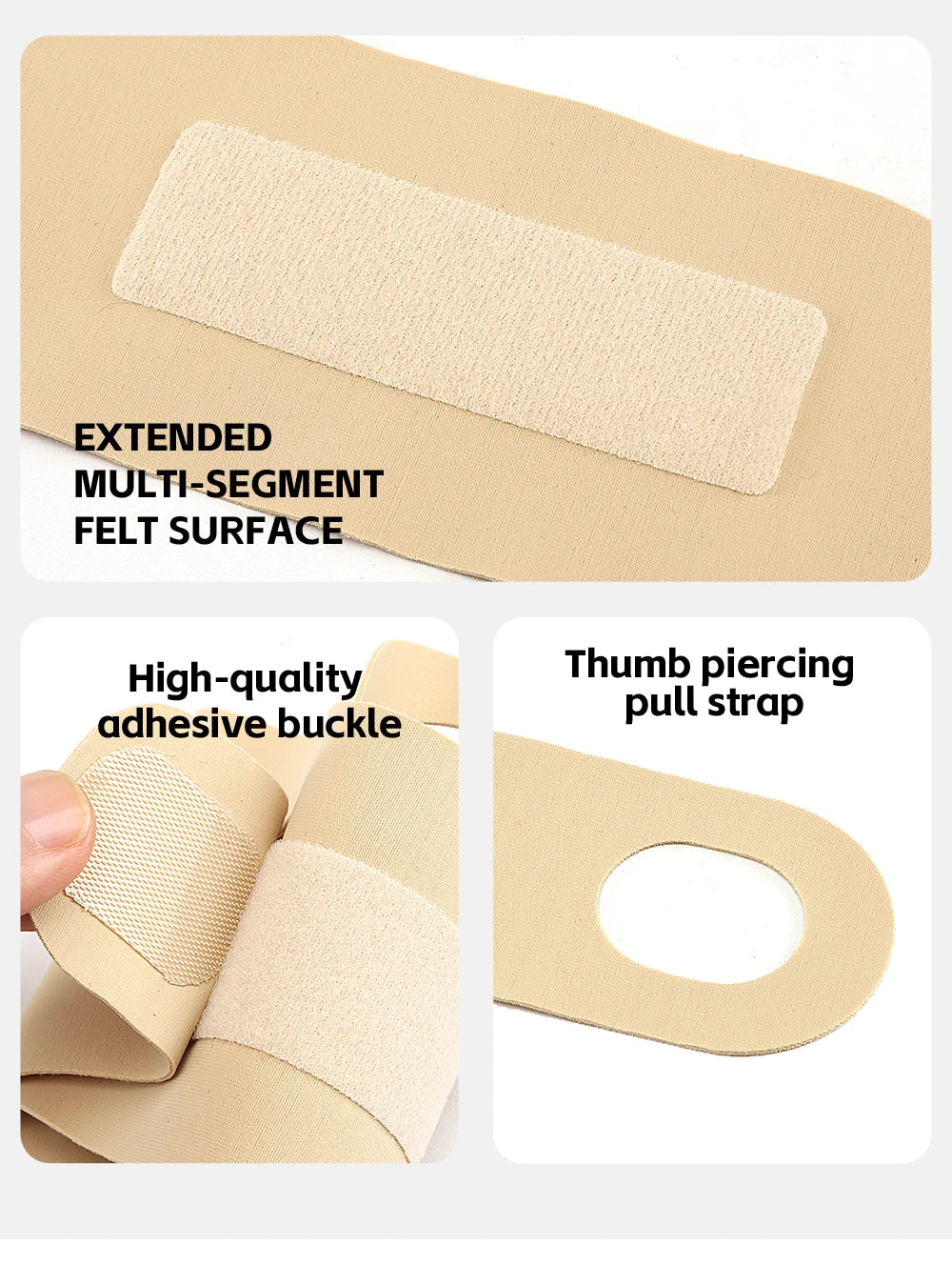 Flexible Splint Wrist Thumb Support Brace for Tendonitis Arthritis Breathable Thumb Protector Guard Fits Right and Left Hand