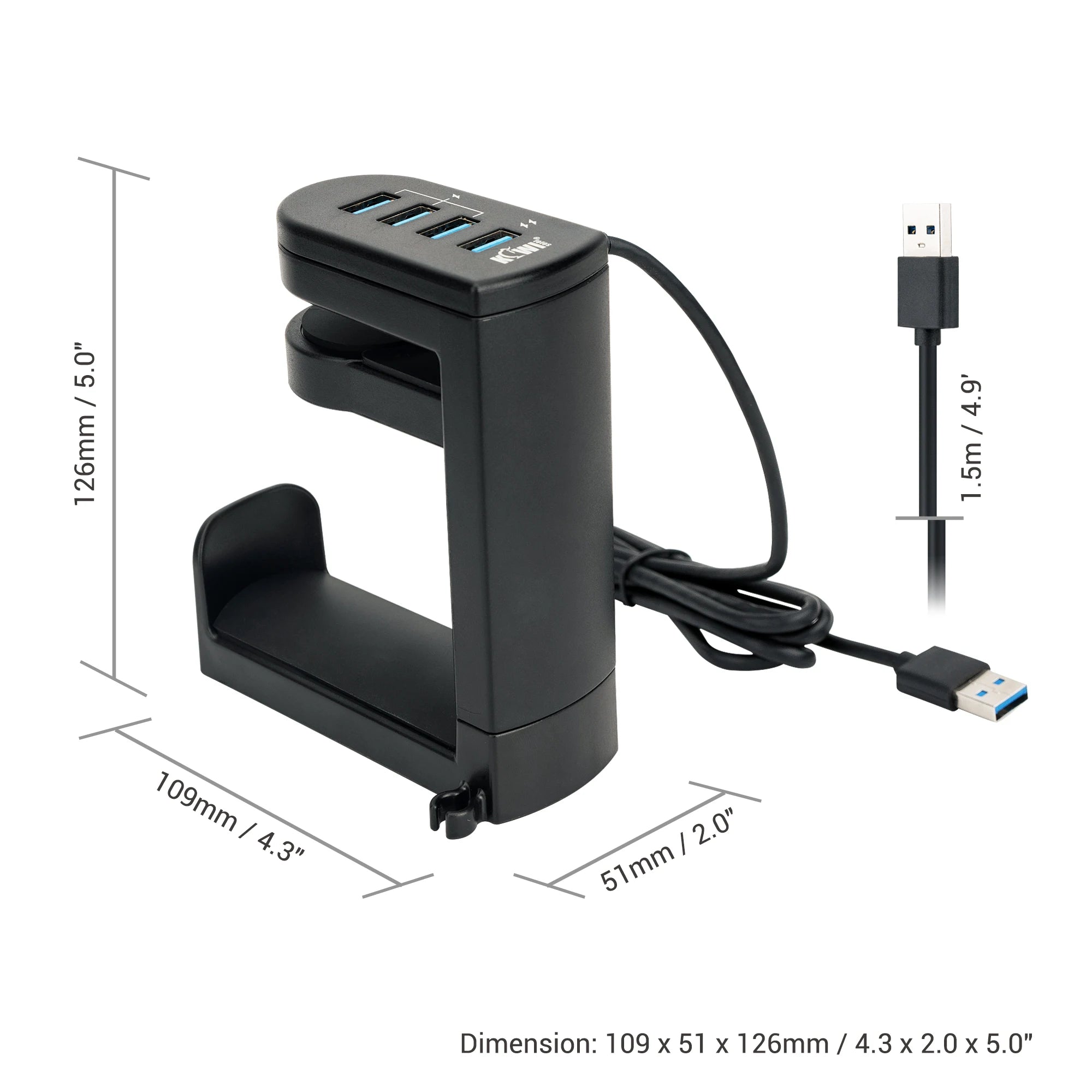 Headphone Bracket Swivel Mounted PC Gaming Headset Stand Holder Under Desk Hanger Hook Earphones Display Stand With USB Ports