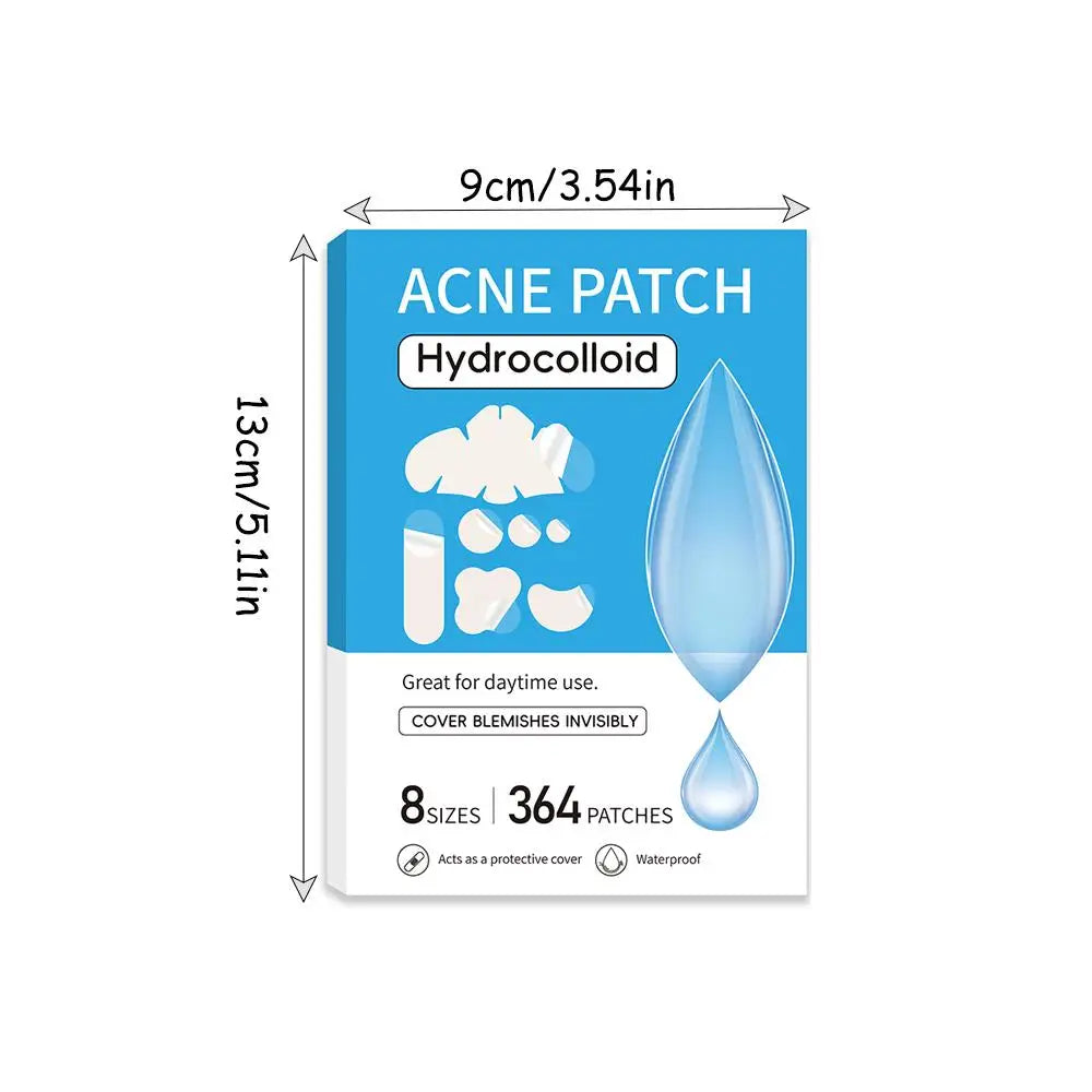 Hydrocolloid Patch Acne Invisible Pimple Removal Multi-shape Mixing  Full Face Pimple Patches Beauty Makeup Face Care