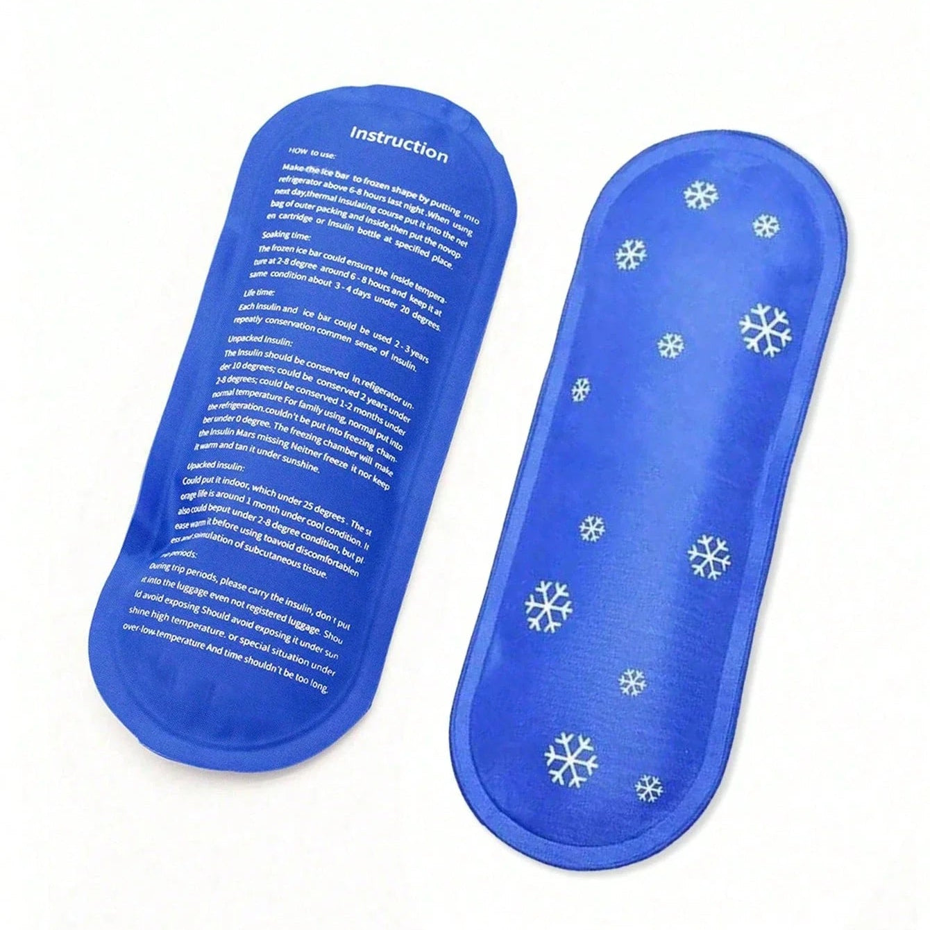 Reusable Insulin Cooling Gel Ice Pack for Travel Medical Storage