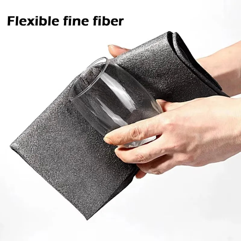 10/1PCS Thicken Magic Cleaning Cloths Super Absorbent Reusable Microfiber Windows Glass Cloth Detailing Car Drying Washing Towel