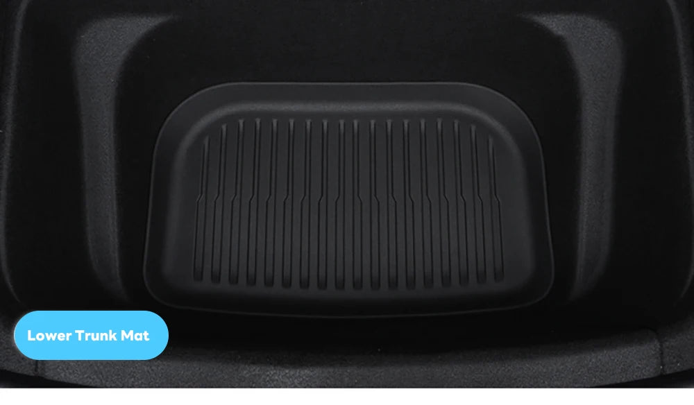 Tesla Model 3 Highland 2024 Piano Key TPE Trunk Mat Set