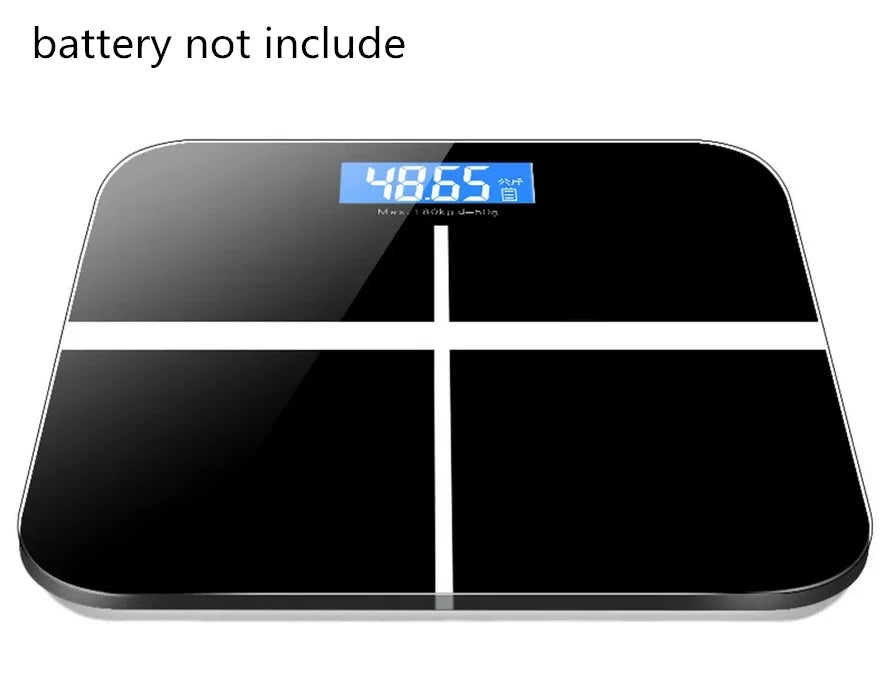 Weight Scale  Loss Weighing Device LED Display Smart Body Weight Scale Precision Electronic Scale for Home Office Adult
