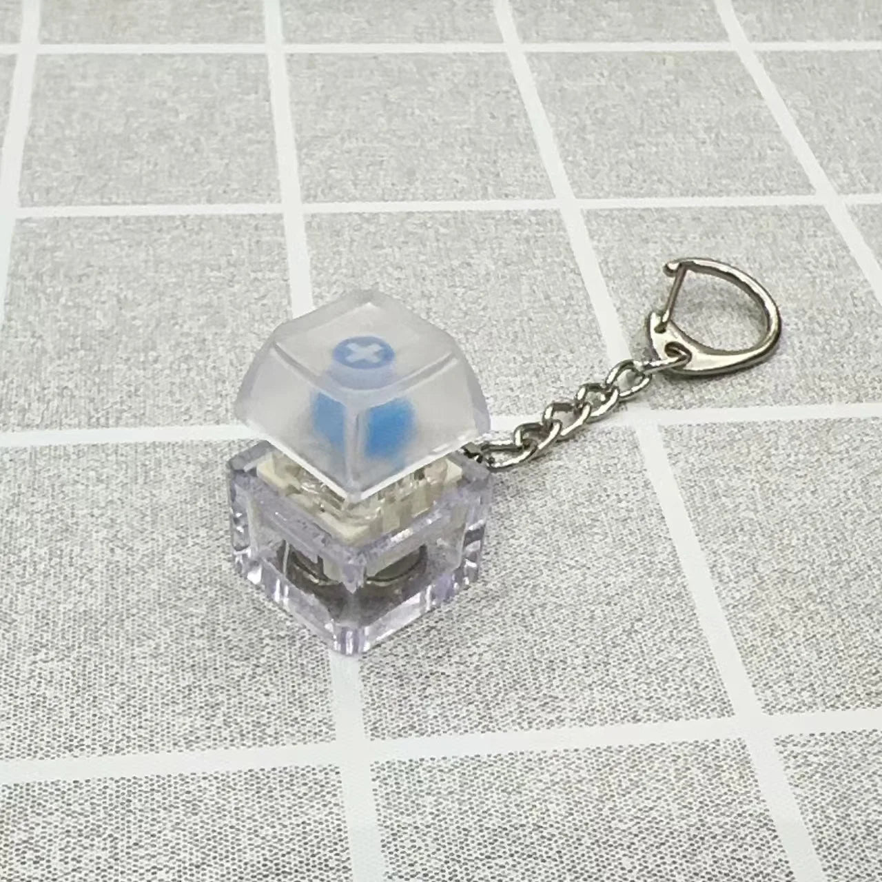 Personality Computer Multi Color Mechanical Keyboard Pendant Button Stress Press Finger Boring Key Chain Toy Gift