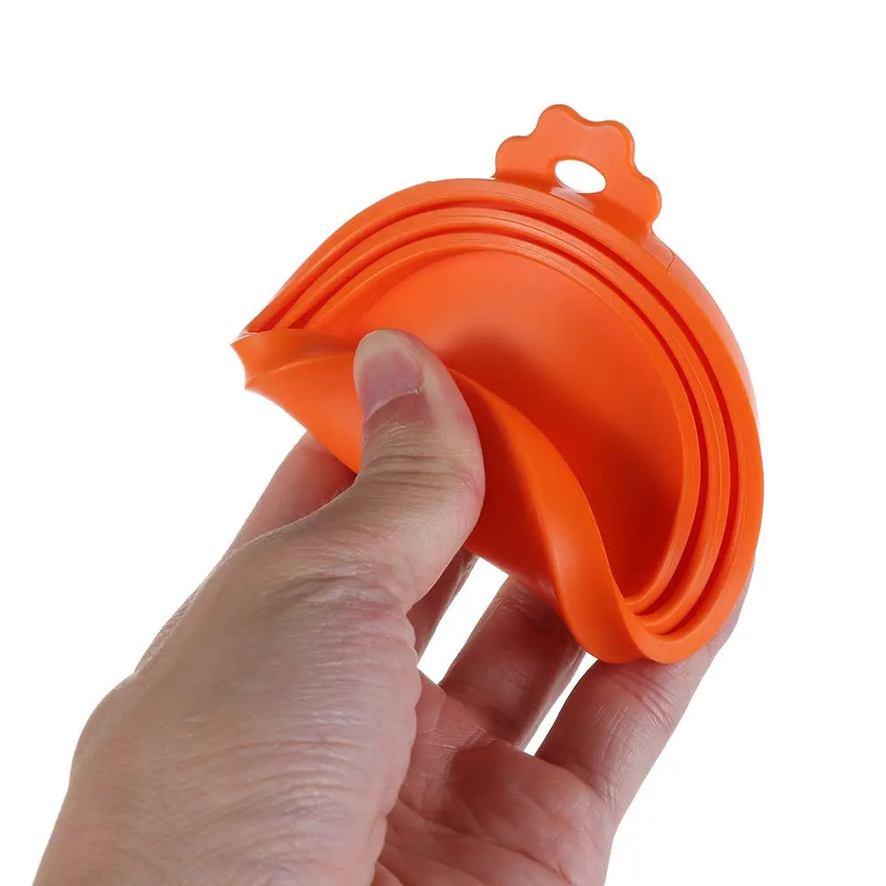 Tampa de Silicone 3 em 1 para Latas Reutilizável de Comida Mantenha Fresco Organização de Cozinha Artigos para Animais de Estimação