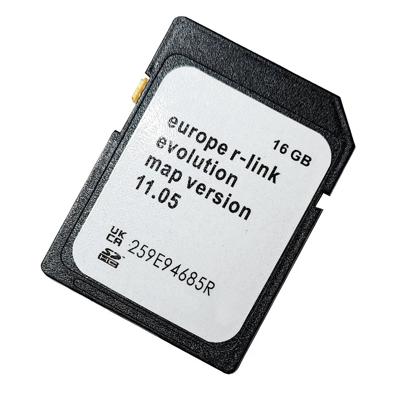 Europe version of the latest satellite navigation SD card R-Link 11.05 GPS map SD card for Renault cars