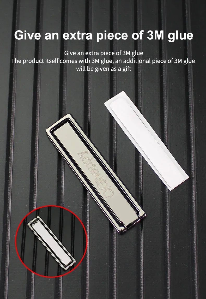 Universal Mini Metal Folding Mobile Phone Holder Stand Aluminum Alloy Invisible Portable Stand Bracket Desktop Phone Holder